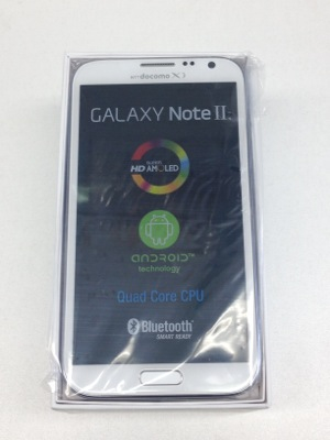 GALAXY NoteⅡ が届いた
